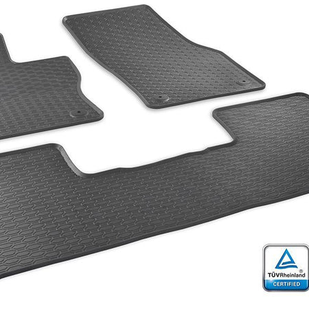 Tappetini auto in gomma Volkswagen Touran II, fabbricazione 09.2015 - presente, carrozzeria van #1