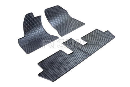 Tappetini auto in gomma Citroen C4 Picasso I, fabbricazione 10.2006 - 08.2013, carrozzeria van, 5 posti #1