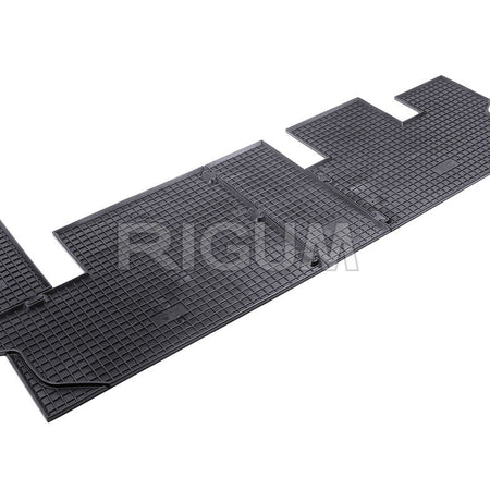 Tappetini auto in gomma Fiat Scudo II, fabbricazione 2007 - 2016, carrozzeria van, terza fila #1