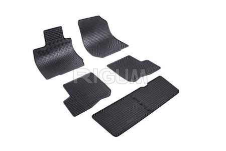 Tappetini auto in gomma Dacia Logan MCV Logan I MCV, fabbricazione 01.2007 - 08.2013, carrozzeria auto famigliare, 7 posti #1