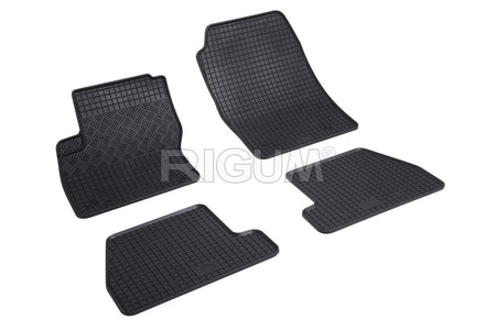 Tappetini auto in gomma Ford Focus III, fabbricazione 03.2011 - 08.2018, carrozzeria auto famigliare #2