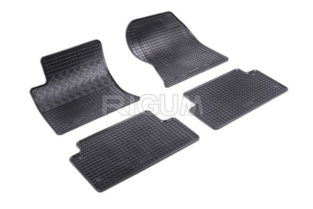 Tappetini auto in gomma Ford Focus I, fabbricazione 1998 - 2004, carrozzeria auto famigliare #2