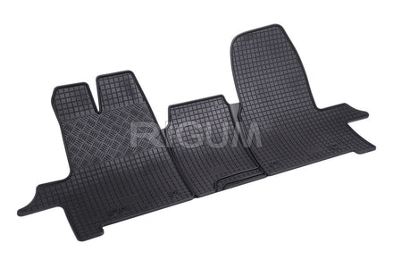 Tappetini auto in gomma Ford Transit Custom, fabbricazione 01.2013 - presente, carrozzeria van, 2 posti #1