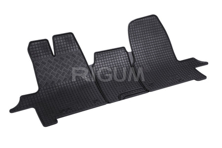 Tappetini auto in gomma Ford Transit Custom, fabbricazione 01.2013 - presente, carrozzeria van, 3 posti #3
