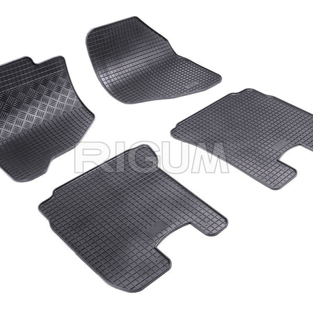 Tappetini auto in gomma Honda City IV, fabbricazione 2006 - 2008, carrozzeria berlina #1