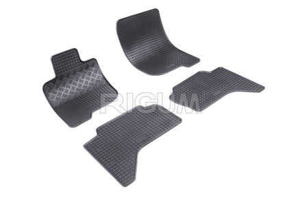 Tappetini auto in gomma Mitsubishi L200, fabbricazione 2007 - 05.2015, carrozzeria pick-up #1