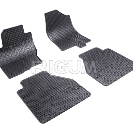 Tappetini auto in gomma Nissan Navara, fabbricazione 2010 - 2015, carrozzeria pick-up #2