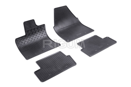 Tappetini auto in gomma Nissan Qashqai I, fabbricazione 02.2007 - 01.2014, carrozzeria suv #1