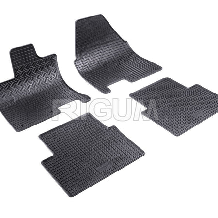 Tappetini auto in gomma Nissan Qashqai +2, fabbricazione 10.2008 - presente, carrozzeria suv #1