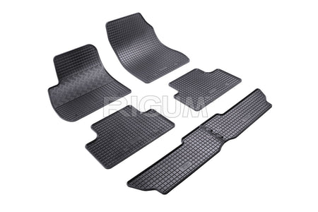 Tappetini auto in gomma Opel Zafira C, fabbricazione 01.2012 - 07.2019, carrozzeria van, 7 posti #1