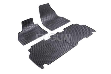 Tappetini auto in gomma Renault Kangoo II, fabbricazione 2008 - presente, carrozzeria van, 5 posti #1