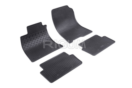 Tappetini auto in gomma Renault Laguna III, fabbricazione 07.2007 - 04.2016, carrozzeria auto famigliare #1