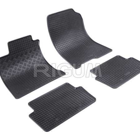 Tappetini auto in gomma Renault Laguna III, fabbricazione 07.2007 - 04.2016, carrozzeria auto famigliare #1
