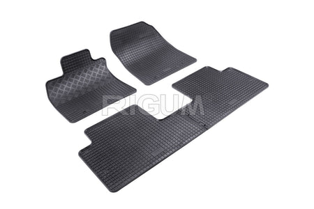 Tappetini auto in gomma Toyota Avensis III, fabbricazione 01.2009 - 08.2018, carrozzeria auto famigliare #1