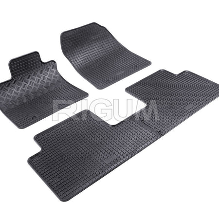 Tappetini auto in gomma Toyota Avensis III, fabbricazione 01.2009 - 08.2018, carrozzeria auto famigliare #1