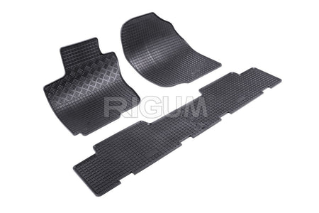 Tappetini auto in gomma Toyota RAV4 III, fabbricazione 02.2006 - 02.2013, carrozzeria suv #1