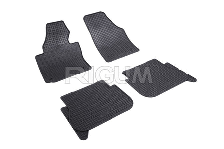 Tappetini auto in gomma Volkswagen Caddy, fabbricazione 2004 - 10.2020, carrozzeria van, 5 posti #1