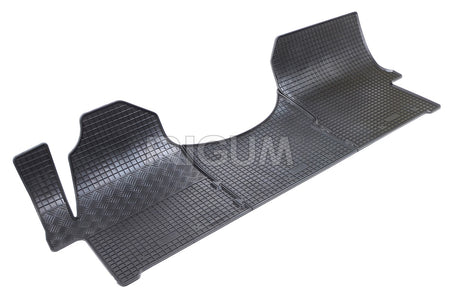 Tappetini auto in gomma Volkswagen Crafter, fabbricazione 2006 - 2017, carrozzeria van, 3 posti #1