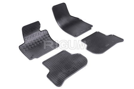 Tappetini auto in gomma Volkswagen Golf 5, fabbricazione 10.2003 - 09.2012, carrozzeria auto famigliare #1