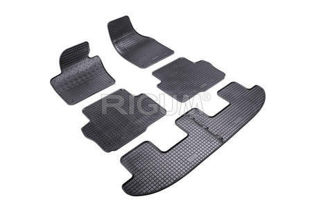 Tappetini auto in gomma Seat Alhambra II, fabbricazione 09.2010 - presente, carrozzeria van, 7 posti #1