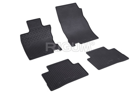 Tappetini auto in gomma Nissan Qashqai II, fabbricazione 02.2014 - 05.2021, carrozzeria suv #1