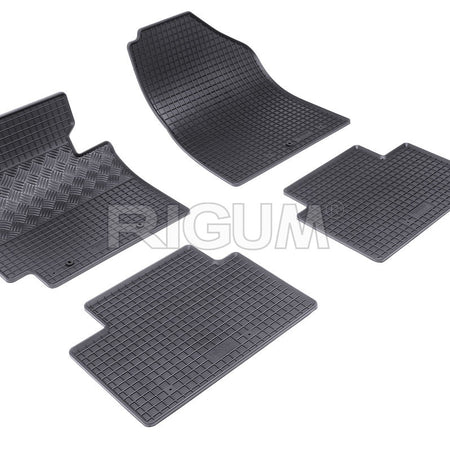 Tappetini auto in gomma Kia Soul II, fabbricazione 03.2014 - 03.2019, carrozzeria berlina #1