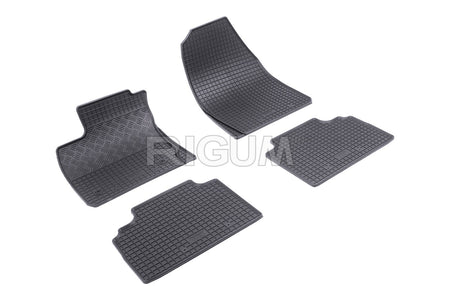 Tappetini auto in gomma Ford Courier, fabbricazione 2014 - presente, carrozzeria van, 5 posti #1