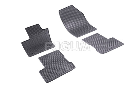 Tappetini auto in gomma Fiat 500X, fabbricazione 01.2015 - presente, carrozzeria suv #1