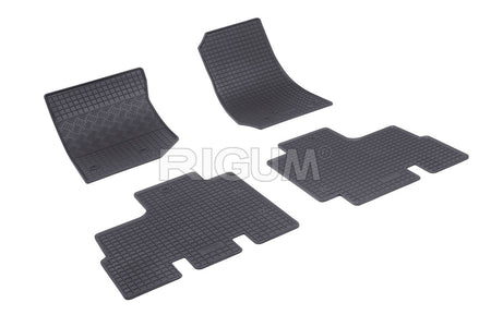 Tappetini auto in gomma Jeep Wrangler, fabbricazione 10.2006 - 04.2018, carrozzeria suv, 5 porte #1