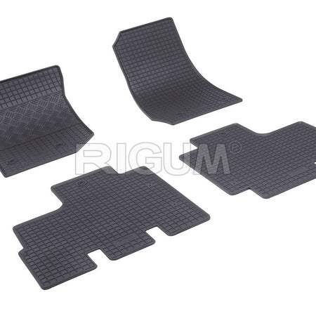 Tappetini auto in gomma Jeep Wrangler, fabbricazione 10.2006 - 04.2018, carrozzeria suv, 5 porte #1