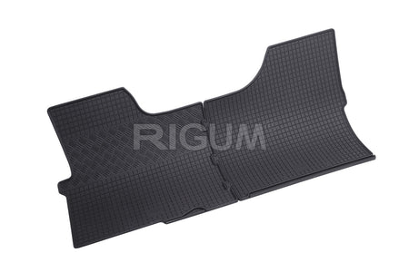 Tappetini auto in gomma Iveco Daily IV, fabbricazione 2014 - presente, carrozzeria van, 2-3 posti #1