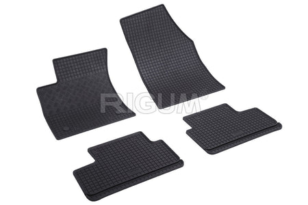 Tappetini auto in gomma Renault Megane IV, fabbricazione 01.2016 - presente, carrozzeria berlina #1