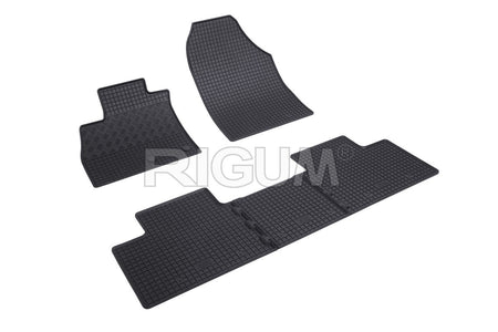 Tappetini auto in gomma Renault Scenic Grand IV, fabbricazione 12.2016 - presente, carrozzeria van #1