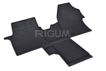 Tappetini auto in gomma Opel Vivaro C, fabbricazione 03.2019 - presente, carrozzeria van, 2 posti, trasporto di persone #2
