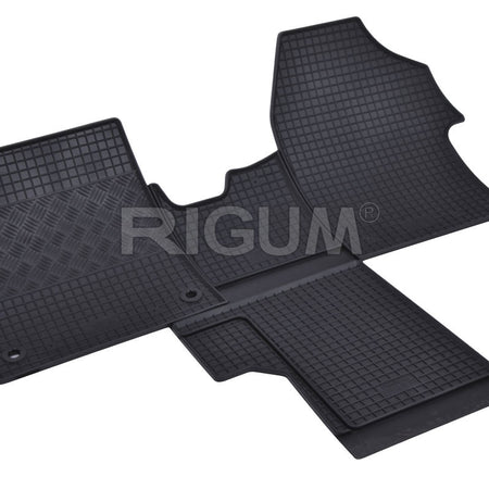 Tappetini auto in gomma Opel Vivaro C, fabbricazione 03.2019 - presente, carrozzeria van, 2 posti, trasporto di persone #2