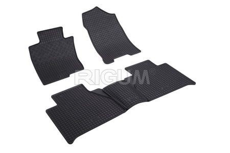 Tappetini auto in gomma Renault Alaskan, fabbricazione 09.2017 - presente, carrozzeria pick-up, tunnel incluso #2