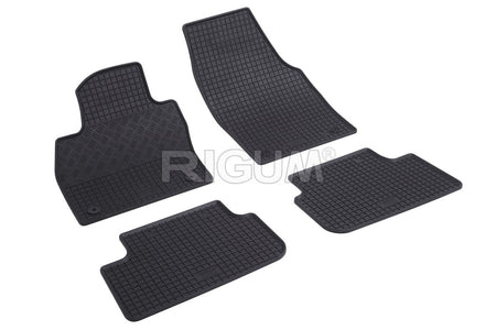 Tappetini auto in gomma Volkswagen T-Cross, fabbricazione 04.2019 - presente, carrozzeria suv #1