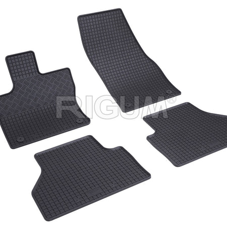 Tappetini auto in gomma Volkswagen Caddy, fabbricazione 11.2020 - presente, carrozzeria van, 5 posti #1