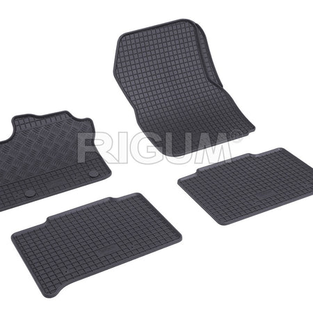 Tappetini auto in gomma Renault ZOE, fabbricazione 12.2012 - 05.2019, carrozzeria berlina #1
