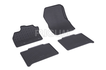 Tappetini auto in gomma Renault ZOE, fabbricazione 06.2019 - presente, carrozzeria berlina, facelift #2