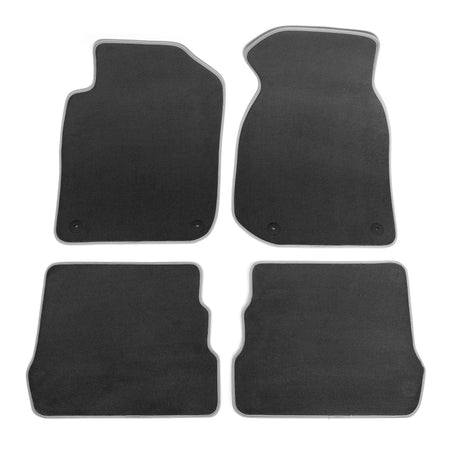Tappetini auto in moquette (grigio) Mercedes GLE I W166, fabbricazione 06.2015 - 10.2018, carrozzeria suv #1