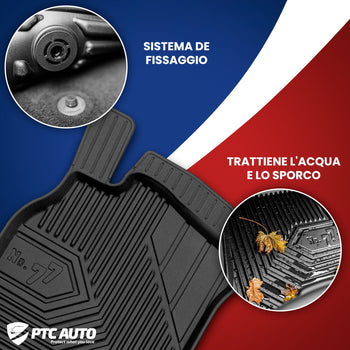 Tappetini auto a vaschetta Audi A4 B9, fabbricazione 11.2015 - presente, carrozzeria berlina #2 - 3