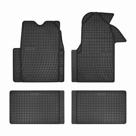 Tappetini auto in gomma Renault Master II, fabbricazione 2003 - 2010, carrozzeria van #1