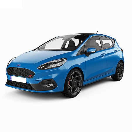 Protezione del poggiapiedi per la gamba sinistra in acciaio inossidabile Ford Fiesta