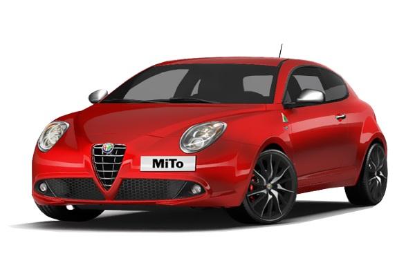 Tappetini auto in gomma Alfa Romeo Mito fabbricazione 09.2008 - 12.2018, carrozzeria hatchback