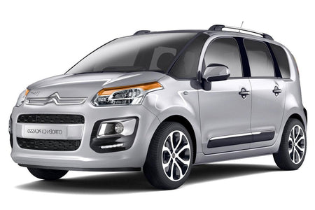 Protezione soglia porta in acciaio inossidabile Citroen C3 Picasso fabbricazione 2009 - 10.2017, carrozzeria van