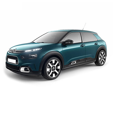 Tappetini auto in gomma Citroen C4 Cactus II fabbricazione 04.2018 - 11.2020, carrozzeria suv