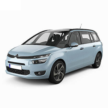 Tappetini auto in moquette Citroen C4 Grand Picasso II fabbricazione 09.2013 - 06.2022, carrozzeria van