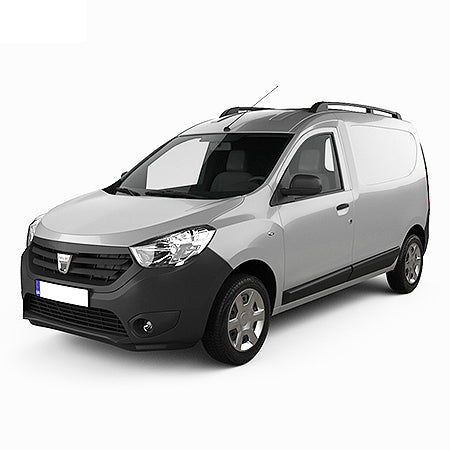 Tappetini auto in gomma Dacia Dokker fabbricazione 11.2012 - presente, carrozzeria van