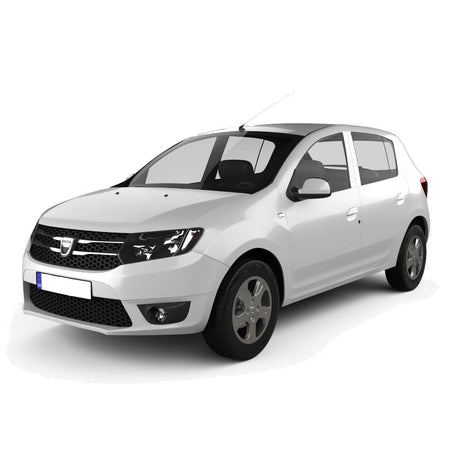 Protezioni per bagagli in acciaio inossidabile Dacia Sandero III fabbricazione 01.2021 - 12.2025, carrozzeria hatchback